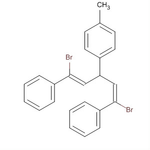 473417-07-1  Benzene,1-[(2E)-3-bromo-1-[(1Z)-2-bromo-2-phenylethenyl]-3-phenyl-2-propenyl]-4-methyl-