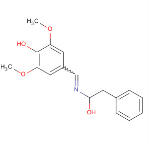 473437-36-4  Benzeenethanol, b-[[(4-hydroxy-3,5-dimethoxyfenyl)methyleen]amino]-