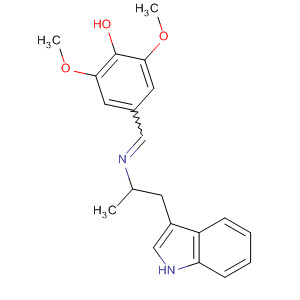 473437-41-1  Phenol, 4-[[[2-(1H-indol-3-yl)-1-methylethyl]imino]methyl]-2,6-dimethoxy-