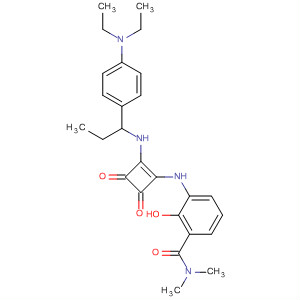 473725-81-4  Benzamide,3-[[2-[[1-[4-(diethylamino)phenyl]propyl]amino]-3,4-dioxo-1-cyclobuten-1-yl]amino]-2-hydroxy-N,N-dimethyl-