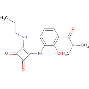 473726-77-1  Benzamide,3-[[3,4-dioxo-2-(propylamino)-1-cyclobuten-1-yl]amino]-2-hydroxy-N,N-dimethyl-
