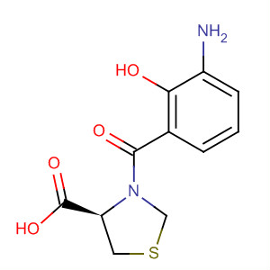 473731-03-2  4-Thiazolidinecarboxylic acid, 3-(3-amino-2-hydroxybenzoyl)-, (4R)-