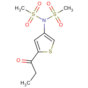 473732-03-5  Methanesulfonamide, N-(methylsulfonyl)-N-[5-(1-oxopropyl)-3-thienyl]-