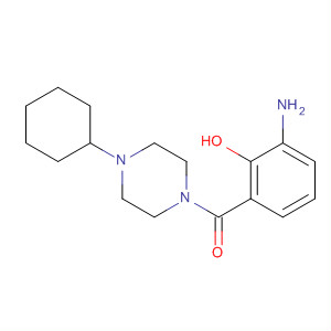 473734-28-0  Piperazine, 1-(3-amino-2-hydroxybenzoyl)-4-cyclohexyl-