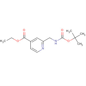 473924-62-8  4-Pyridinecarboxylic acid,2-[[[(1,1-dimethylethoxy)carbonyl]amino]methyl]-, ethyl ester