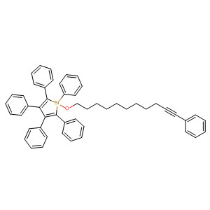 473932-33-1  Silacyclopenta-2,4-diene,1,2,3,4,5-pentaphenyl-1-[(11-phenyl-10-undecynyl)oxy]-
