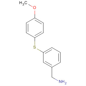 474318-24-6  Bencenometanamina, 3-[(4-metoxifenil)tio]-