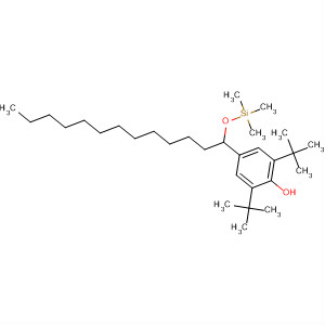 474379-78-7  Phenol, 2,6-bis(1,1-dimethylethyl)-4-[1-[(trimethylsilyl)oxy]tridecyl]-