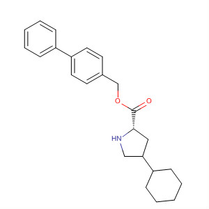 474382-81-5  L-Proline, 4-cyclohexyl-, [1,1'-biphenyl]-4-ylmethyl ester, (4S)-