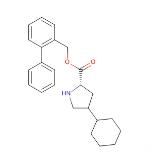 474382-82-6  L-Proline, 4-cyclohexyl-, [1,1'-biphenyl]-2-ylmethyl ester, (4S)-