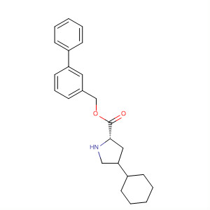 474382-83-7  L-Proline, 4-cyclohexyl-, [1,1'-biphenyl]-3-ylmethyl ester, (4S)-