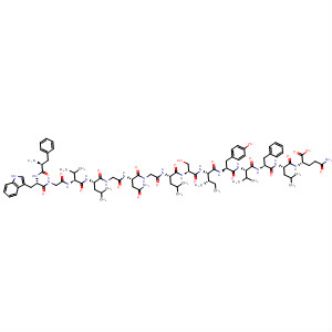 474405-17-9  L-Glutamine,L-phenylalanyl-L-tryptophylglycyl-L-valyl-L-leucylglycyl-L-asparaginylglycyl-L-leucyl-L-seryl-L-isoleucyl-L-tyrosyl-L-valyl-L-phenylalanyl-L-leucyl-