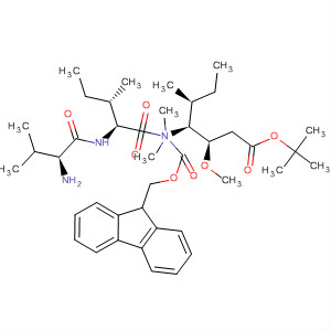 474645-28-8  L-Isoleucinamide,N-[(9H-fluoren-9-ylmethoxy)carbonyl]-N-methyl-L-valyl-N-[(1S,2R)-4-(1,1-dimethylethoxy)-2-methoxy-1-[(1S)-1-methylpropyl]-4-oxobutyl]-N-methyl-