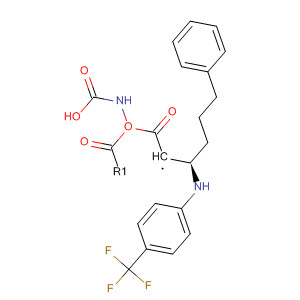 474645-95-9  Carbamic acid, [(3R)-1-oxo-3-[[4-(trifluoromethyl)phenyl]amino]pentyl]-,phenylmethyl ester