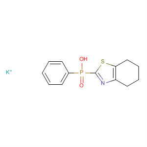 474877-54-8  Phosphinic acid, phenyl(4,5,6,7-tetrahydro-2-benzothiazolyl)-,potassium salt