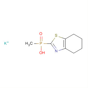 474877-55-9  Phosphinic acid, methyl(4,5,6,7-tetrahydro-2-benzothiazolyl)-,potassium salt