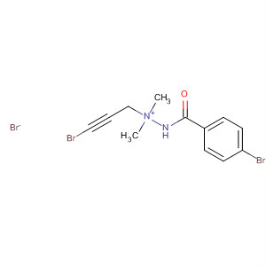 475084-48-1  Hydrazinium, 2-(4-bromobenzoyl)-1-(3-bromo-2-propynyl)-1,1-dimethyl-,bromide