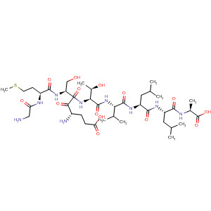 475163-15-6  L-Alanine,glycyl-L-methionyl-L-a-glutamyl-L-seryl-L-threonyl-L-valyl-L-leucyl-L-leucyl-