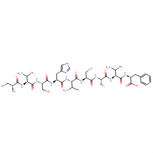 475163-38-3  L-Phenylalanine,L-cysteinyl-L-valyl-L-seryl-L-histidyl-L-valyl-L-cysteinyl-L-alanyl-L-valyl-