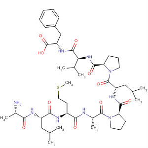 475163-40-7  L-Phenylalanine,L-alanyl-L-leucyl-L-methionyl-L-alanyl-L-prolyl-L-leucyl-L-prolyl-L-valyl-