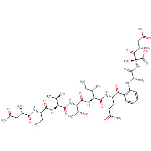 475163-53-2  L-Alanine,L-asparaginyl-L-seryl-L-threonyl-L-threonyl-L-isoleucyl-L-glutaminyl-L-phenylalanyl-L-a-aspartyl-