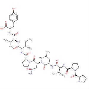475163-61-2  L-Tyrosine,L-prolyl-L-prolyl-L-valyl-L-leucyl-L-asparaginyl-L-prolyl-L-isoleucyl-L-valyl- 475163-61-2  L-Tyrosine,L-prolyl-L-prolyl-L-valyl-L-leucyl-L-asparaginyl-L-prolyl-L-isoleucyl-L-valyl-