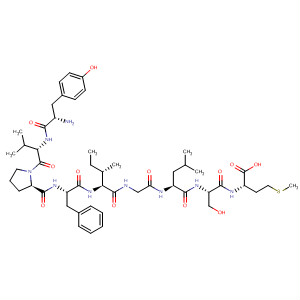 475163-64-5  L-Methionine,L-tyrosyl-L-valyl-L-prolyl-L-phenylalanyl-L-isoleucylglycyl-L-leucyl-L-seryl-