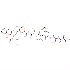 475164-04-6  L-Isoleucine,L-valyl-L-seryl-L-histidyl-L-valyl-L-cysteinyl-L-alanyl-L-valyl-L-phenylalanyl-