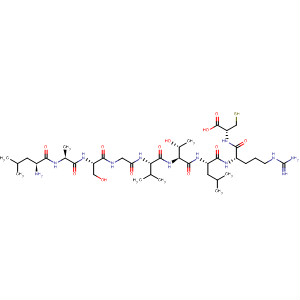 475164-10-4  L-Cysteine,L-leucyl-L-alanyl-L-serylglycyl-L-valyl-L-threonyl-L-leucyl-L-arginyl-
