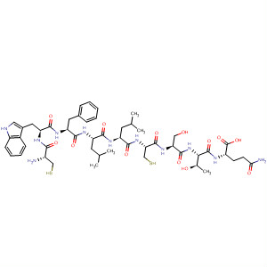 475164-31-9  L-Glutamine,L-cysteinyl-L-tryptophyl-L-phenylalanyl-L-leucyl-L-leucyl-L-cysteinyl-L-seryl-L-threonyl-