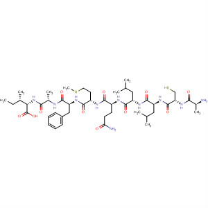 475164-35-3  L-Isoleucine,L-alanyl-L-cysteinyl-L-leucyl-L-leucyl-L-glutaminyl-L-methionyl-L-phenylalanyl-L-alanyl-