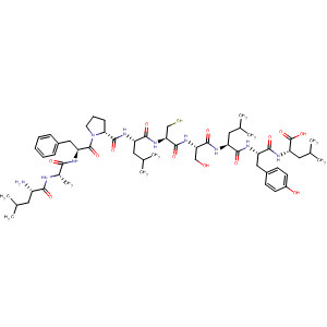 475164-81-9  L-Leucine,L-leucyl-L-alanyl-L-phenylalanyl-L-prolyl-L-leucyl-L-cysteinyl-L-seryl-L-leucyl-L-tyrosyl-