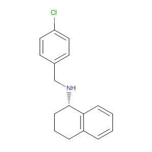 475204-60-5  1-Naphthalenamine, N-[(4-chlorophenyl)methyl]-1,2,3,4-tetrahydro-,(1S)-