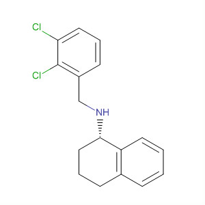 475206-33-8  1-Naphthalenamine, N-[(2,3-dichlorophenyl)methyl]-1,2,3,4-tetrahydro-,(1S)-