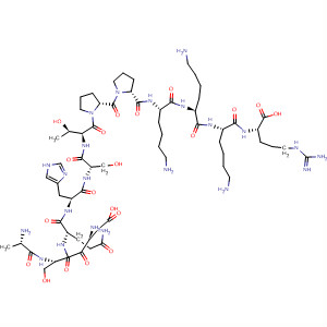 475390-66-0  L-Arginine,L-alanyl-L-a-aspartyl-L-seryl-L-glutaminyl-L-histidyl-L-seryl-L-threonyl-L-prolyl-L-prolyl-L-lysyl-L-lysyl-L-lysyl-