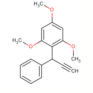475625-56-0  Benzene, 1,3,5-trimethoxy-2-(1-phenyl-2-propynyl)-