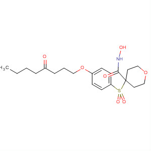 476182-66-8  2H-Pyran-4-carboxamide,tetrahydro-N-hydroxy-4-[[4-[(4-oxooctyl)oxy]phenyl]sulfonyl]-