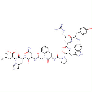 476343-34-7  L-Leucine,L-tyrosyl-L-arginyl-L-tryptophyl-L-prolyl-L-phenylalanylglycyl-L-asparaginyl-L-histidyl-