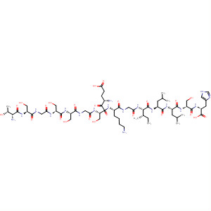 476412-58-5  L-Histidine,L-threonyl-L-serylglycyl-L-seryl-L-serylglycyl-L-a-glutamyl-L-seryl-L-lysylglycyl-L-isoleucyl-L-leucyl-L-leucyl-L-seryl-