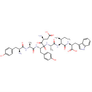 476412-88-1  L-Tryptophan, L-tyrosyl-L-alanyl-L-a-aspartyl-L-tyrosyl-L-alanyl-L-isoleucyl- 476412-88-1  L-Tryptophan, L-tyrosyl-L-alanyl-L-a-aspartyl-L-tyrosyl-L-alanyl-L-isoleucyl-