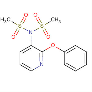 476453-77-7  Methanesulfonamide, N-(methylsulfonyl)-N-(2-phenoxy-3-pyridinyl)- 476453-77-7  Methanesulfonamide, N-(methylsulfonyl)-N-(2-phenoxy-3-pyridinyl)-