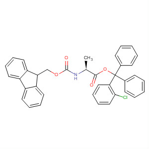 476488-59-2  L-Alanine, N-[(9H-fluoren-9-ylmethoxy)carbonyl]-,(2-chlorophenyl)diphenylmethyl ester