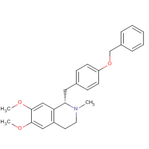 47653-39-4  Isoquinoline,1,2,3,4-tetrahydro-6,7-dimethoxy-2-methyl-1-[[4-(phenylmethoxy)phenyl]methyl]-, (S)-