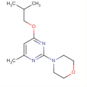 476631-24-0  Morpholine, 4-[4-methyl-6-(2-methylpropoxy)-2-pyrimidinyl]-