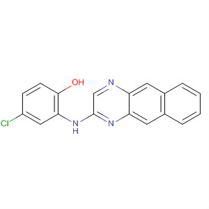 476636-63-2  Phenol, 2-(benzo[g]quinoxalin-2-ylamino)-4-chloro-