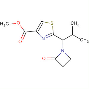 476645-83-7  4-Thiazolecarboxylic acid, 2-[2-methyl-1-(2-oxo-1-azetidinyl)propyl]-,methyl ester