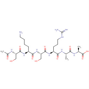 476677-88-0  L-Alanine, N-acetyl-L-seryl-L-lysyl-L-seryl-L-arginyl-L-alanyl-
