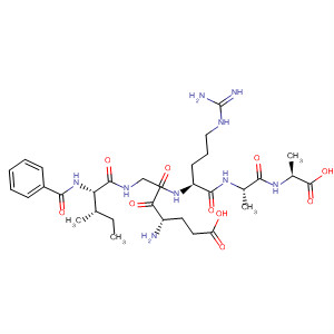 476678-07-6  L-Alanine, N-benzoyl-L-isoleucyl-L-a-glutamylglycyl-L-arginyl-L-alanyl-