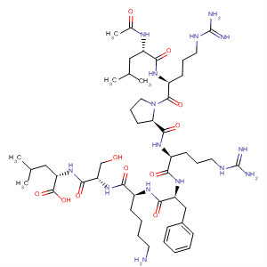 476678-34-9  L-Leucine,N-acetyl-L-leucyl-L-arginyl-L-prolyl-L-arginyl-L-phenylalanyl-L-lysyl-L-seryl-