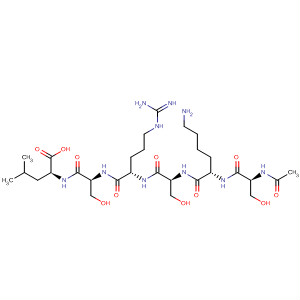 476678-39-4  L-Leucine, N-acetyl-L-seryl-L-lysyl-L-seryl-L-arginyl-L-seryl-